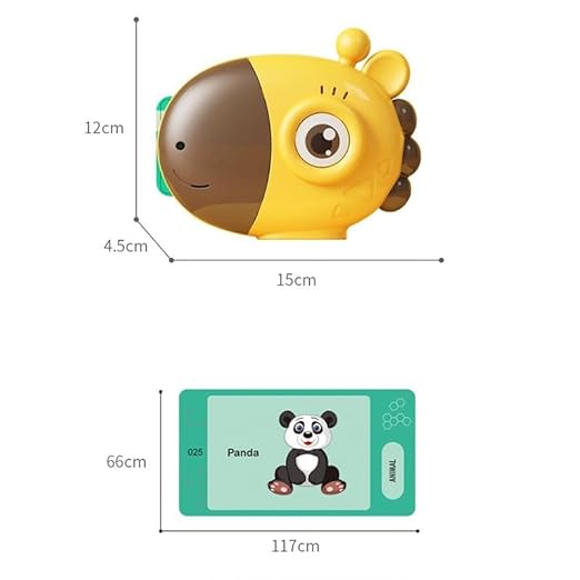 Talking Flash Card,Y Card Early Education Card Reader for Kids,Talking English Word Flash Cards Preschool Reading Talking Flashcard Learning Toy for Kids Boys Girls Toddlers Age 3+ (Y Card)