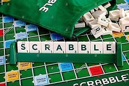 Scrabble Board Game, Word, Letters Game for All Ages
