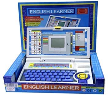 Educational Laptop Computer Toy with Mouse for Kids Above 3 Years - 20 Fun Activity Learning Machine, Now Learn Letter, Words, Games, Mathematics, Music, Logic, Memory Tool