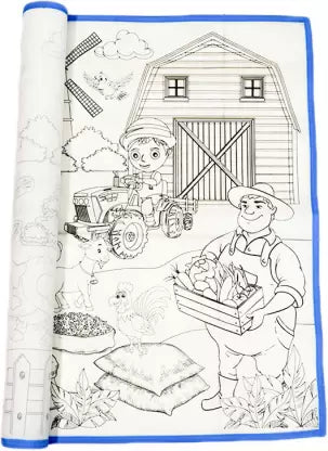 My Colouring Mat Jungle & Farm 2 in 1 Mat