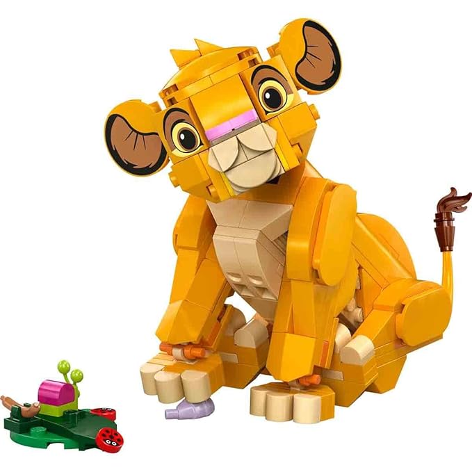 LEGO ǀ Disney Simba The Lion King Cub Fun Gift Idea 43243 Building Blocks Toys for 6+ Gift for Boys and Girls