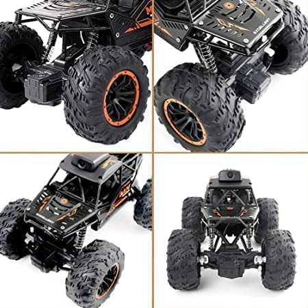 RC Car Remote Control Car with 720P HD FPV WiFi Camera, 1/18 Scale Off-Road High Speed Monster Trucks for Kids Adults Gift for Boys and Girls