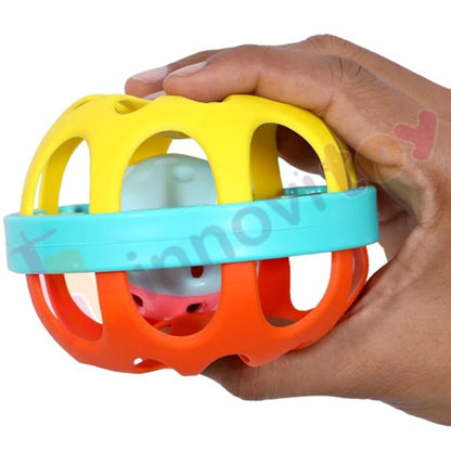 Biggie Ball Rattle Toy  for New Born, 0-12 Months, Safe Non Toxic