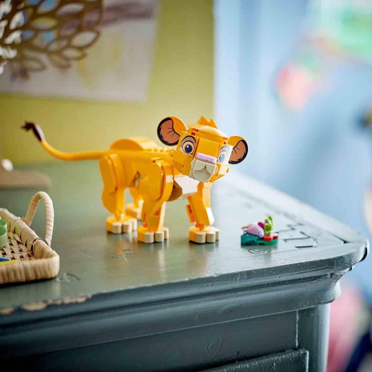 LEGO ǀ Disney Simba The Lion King Cub Fun Gift Idea 43243 Building Blocks Toys for 6+ Gift for Boys and Girls