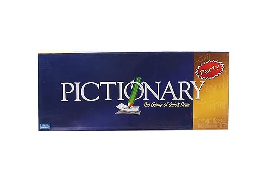 Sketch & Guess Board Game for Family Fun, Pictionary Style, Suitable for All Ages