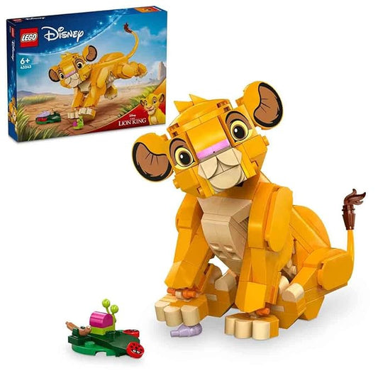 LEGO ǀ Disney Simba The Lion King Cub Fun Gift Idea 43243 Building Blocks Toys for 6+ Gift for Boys and Girls
