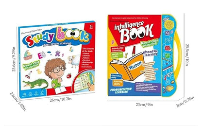 Intelligence Book in kids learning E Book -Musical English Educational Learning Book for 3 + Year Kids