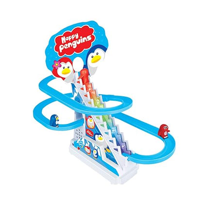 Happy Penguin Track Set with Lights & Music