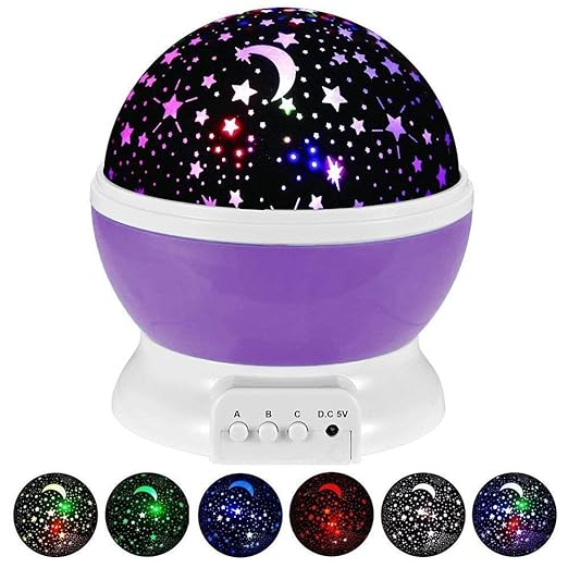 Star Master Dream Rotating Projection Lamp