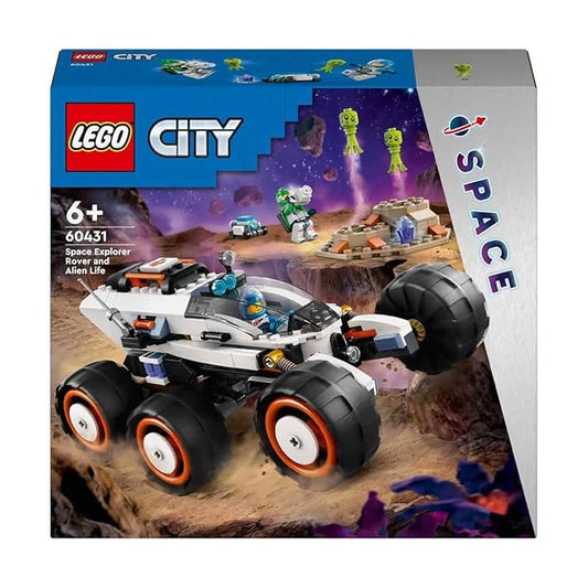 LEGO City Space Explorer Rover and Alien Life Toy Playset 60431