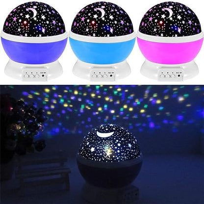 Star Master Dream Rotating Projection Lamp