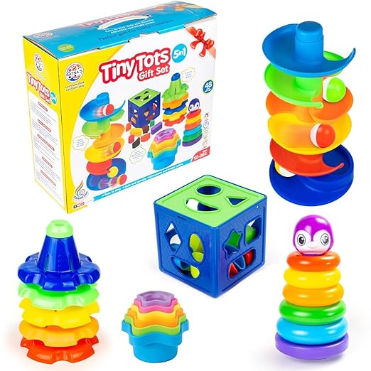 Ratna's 5 In 1 Tiny Tots Gift Set - Multicolor