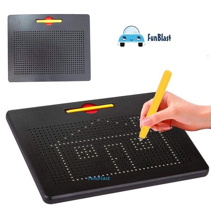 Magnetic Drawing Board Educational Toy - Sketch pad for Kids, Draw Freely on The Doodle pad with Magnetic Balls for 3+ Boys|Girls|Kids|Toddlers