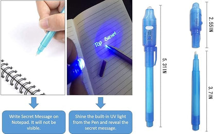 Birthday Popper Invisible Ink Magic Pen with UV-Light Birthday Return Gifts for all ages