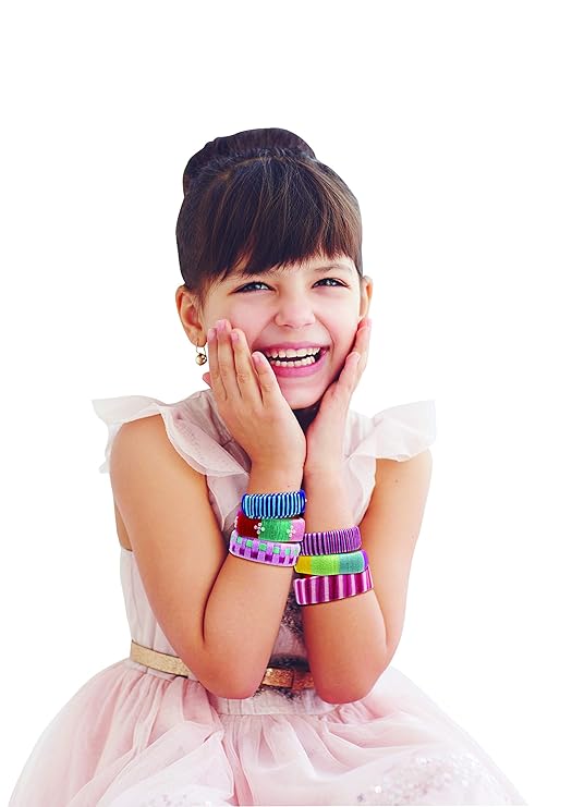 DIY Thread Bangles, Jewellery Making Kit, for The Young accesory Designer, 6 Years +, DIY Bangles