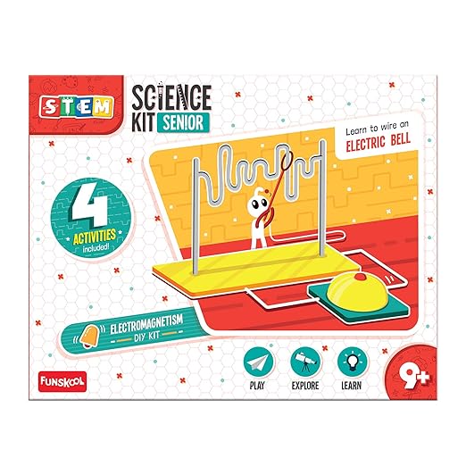Science Kit Senior,Educational,DIY Activity,STEM,for 9 Year Old Kids and Above,Toy