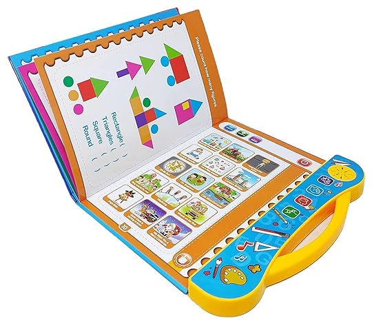 Intelligence Book in kids learning E Book -Musical English Educational Learning Book for 3 + Year Kids