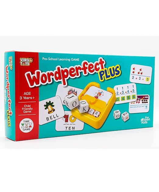 Virgo Toys Word Perfect Plus Board Game (Color may vary)