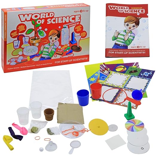 World of Science kit | Explore The Science with Multiple Experiments Learning Toy | Age 5 Years Above