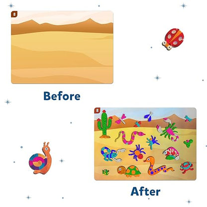Foil Fun - Bugs & Butterflies, No Mess Art for Kids, Craft Kits & Supplies, DIY Creative Activity, Travel Toys, Gifts for Boys & Girls Ages 4, 5, 6, 7, 8, 9