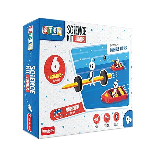 Science Kit Junior,Educational,DIY Activity,STEM,for 9 Year Old Kids and Above,Toy