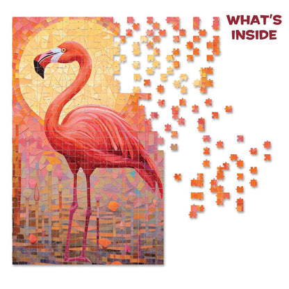 Flamingo Sunset,Jigsaw, Educational,1000 Pieces,Puzzle,for 14 Year Old Kids and Above,Toy