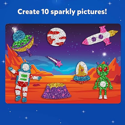 Foil Fun - Space, No Mess Art for Kids, Craft Kits & Supplies, DIY Creative Activity, Travel Toys, Gifts for Boys & Girls Ages 4, 5, 6, 7, 8, 9