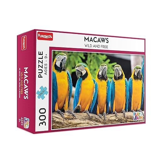 Macaws,Educational,300 Pieces,Puzzle