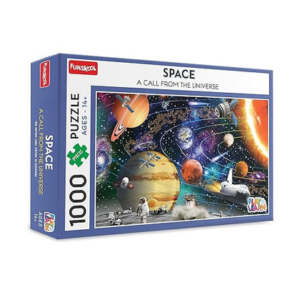 Space Jigsaw Puzzle Game for Kids, 1000 Pieces, Educational, Learning & Development, Fun Activity Toy for Childrens, Gift Set for Kid