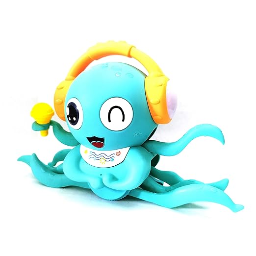 Battery Operated Magic Dance Crawling Octopus Vehicle Toy - (Color May Vary)