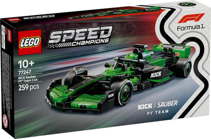 LEGO Speed Champions Kick Sauber F1 Team C44 Race Car Toy Vehicle 77247 Building Blocks Toys for 10+ Gift for Boys and Girls