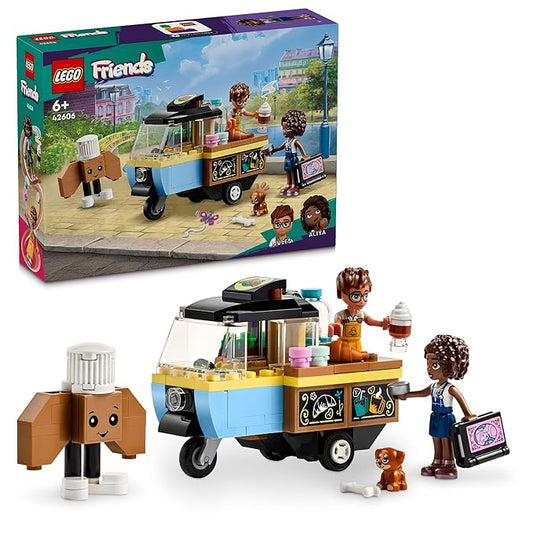 LEGO Friends Mobile Bakery Food Cart Toy Playset for Kids