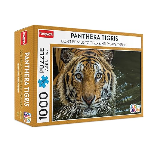 Panthera Tigris,Educational,1000 Pieces,Puzzle
