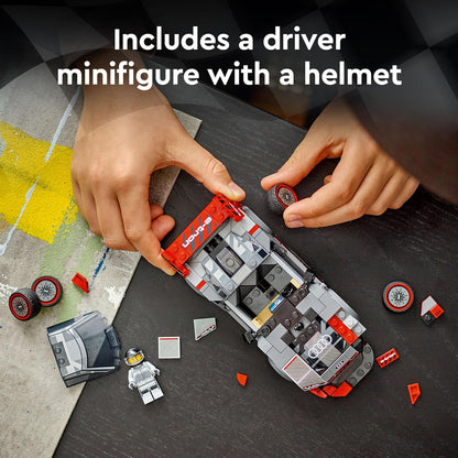 LEGO Speed Champions MoneyGram Haas F1 Team VF-24 Race Car Toy Vehicle 77250 Building Blocks Toys for 10+ Gift for Boys and Girls