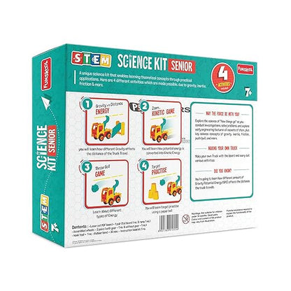 Science Kit Senior, Force and Motion, Educational,DIY Activity,Stem,for 9 Year Old Kids and Above,Toy
