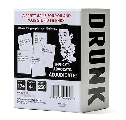 DRUNK STONED OR STUPID A Party Game