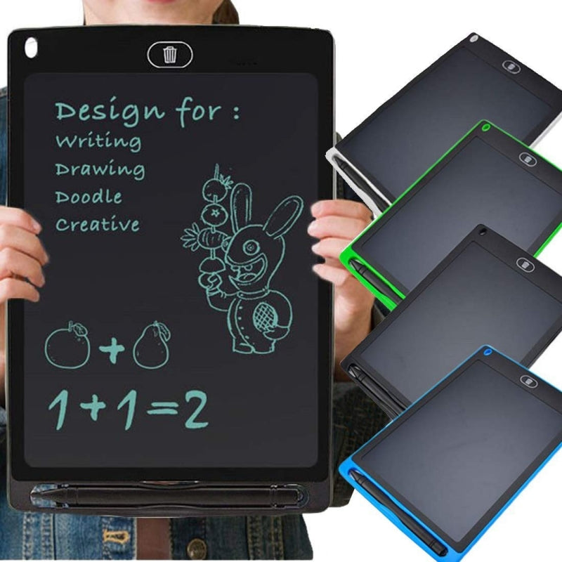 16'' LCD Digital Writing Tablet, Doodle Board Drawing Pad, Erasable Electronic Reusable Lock Function Educational Toys Big Size pad for Kids (Multicolor)