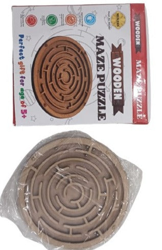 Wooden Maze Puzzle