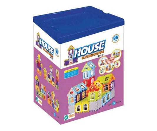 Ekta House Building Blocks Set-2 (64 pieces)