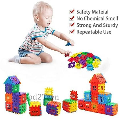 Ekta House Building Blocks Set-2 (64 pieces)