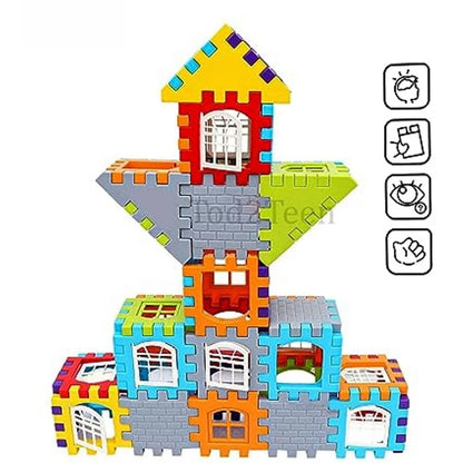 Ekta House Building Blocks Set-2 (64 pieces)