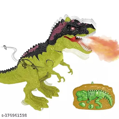 LUMO.. 2.4Ghz Remote Control Multifunction RC Dinosaurs Battery Operated Toy Plastic Dinosaur Toys Simulated Walking Tyrannosaurus