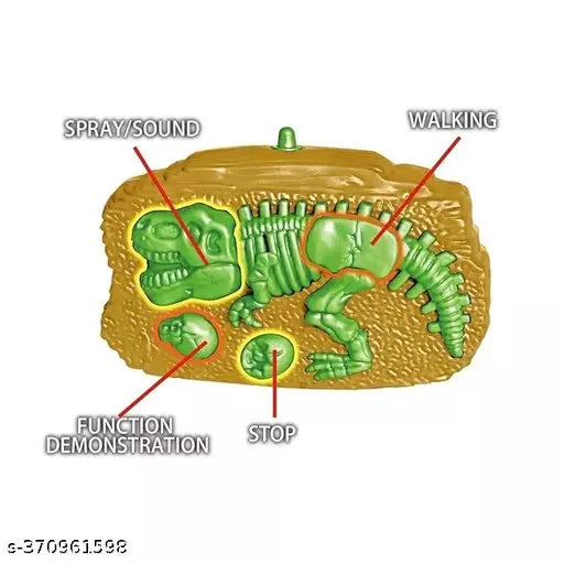 LUMO.. 2.4Ghz Remote Control Multifunction RC Dinosaurs Battery Operated Toy Plastic Dinosaur Toys Simulated Walking Tyrannosaurus