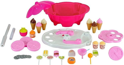 Sweet Cart Ice Cream Kitchen Play Cart Kitchen Set Toy