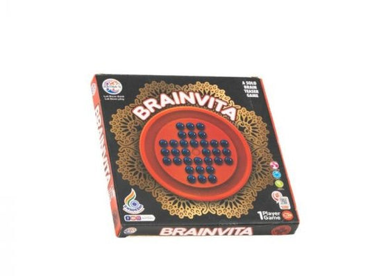 Ratna's Brainvita  Strategic Mind Game for Kids Mind Game for Family Game With Marbles