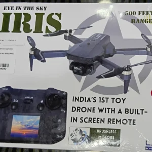 L.O.T 500 FEET RANGE DRONE WITH A BUILT-IN SCREEN REMOTE IRIS DRONE AVIATION (BRUSHLESS MOTOR SILENT &POWERFUL)