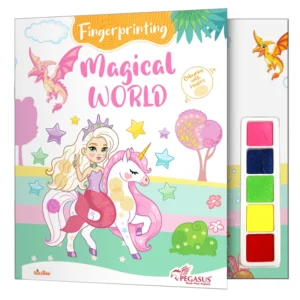 Fingerprinting Magical World –Creative Art and Craft Activity Book for Kids (Age 3+ Years)