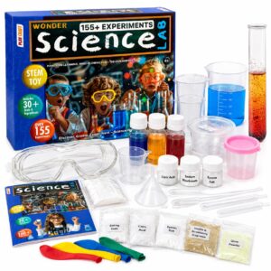 Science Experiment Kit for Kids 7-14 Years, 155+ STEM Experiments Science Kit, DIY Chemistry & Physics Science Projects, Educational Activity Kit, Birthday and Return Gift for Boys & Girls