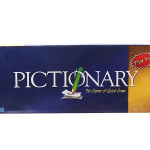 Pictionary Board Game for Kids and Adults Quick Draw Sketches Crazy Guesses All Ages Card Board Game