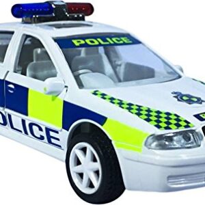 Centy Toys Plastic Uk Police Pull Back Car, Pack Of 1, Multicolour, 3